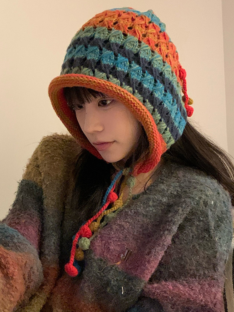Fashion Knitted Casual Autumn  - Mens Fashion Bucket Hat avis et prix