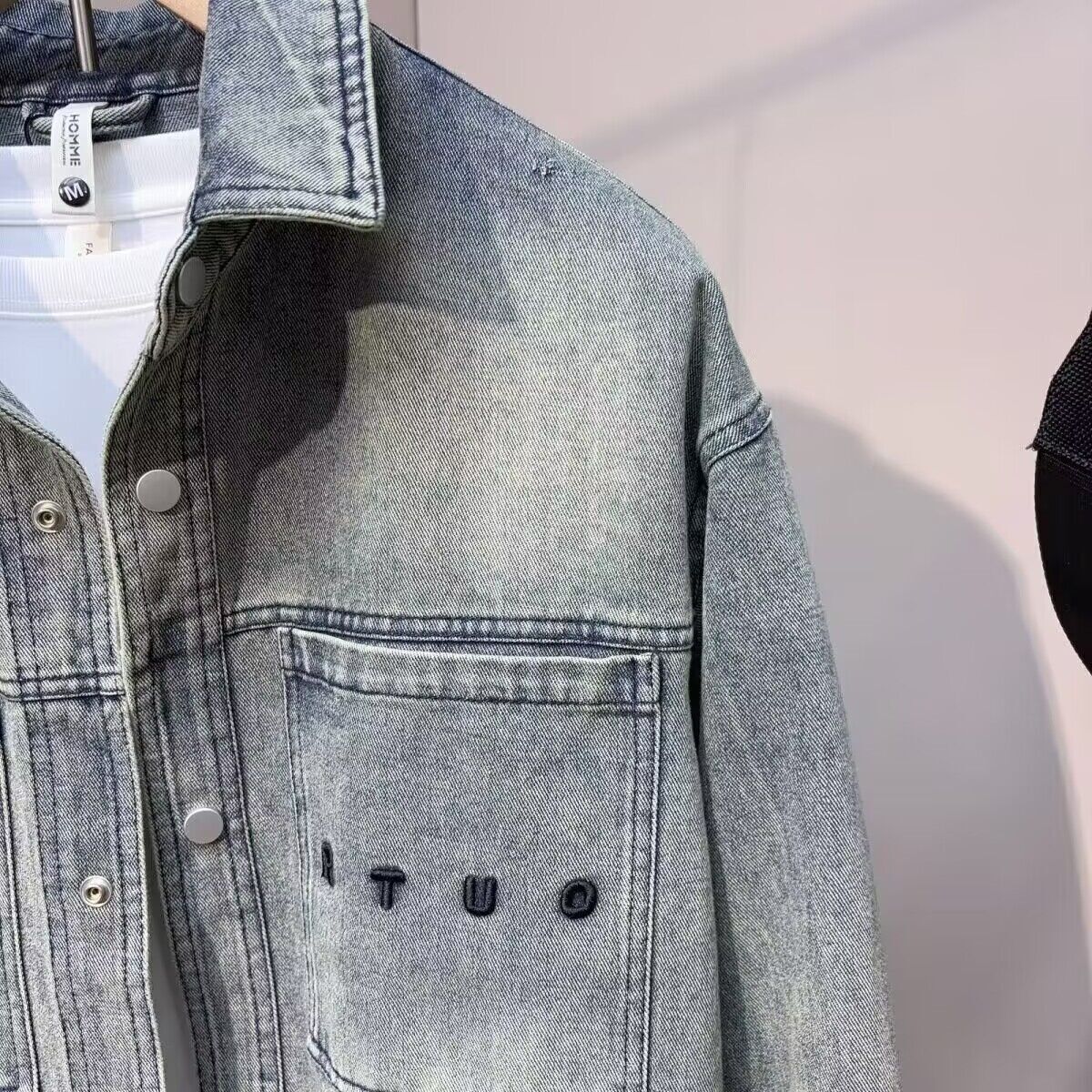 Vintage Clean fit Spring Autum - Jeans Shirt Fashion For Men avis et prix
