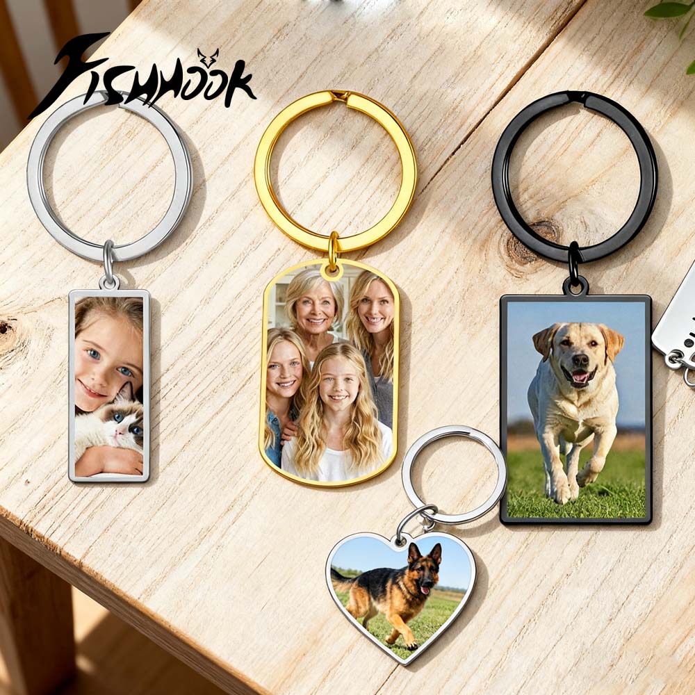 Family Couple Print Demand Pho - Men'S Fashion Gold Chain avis et prix