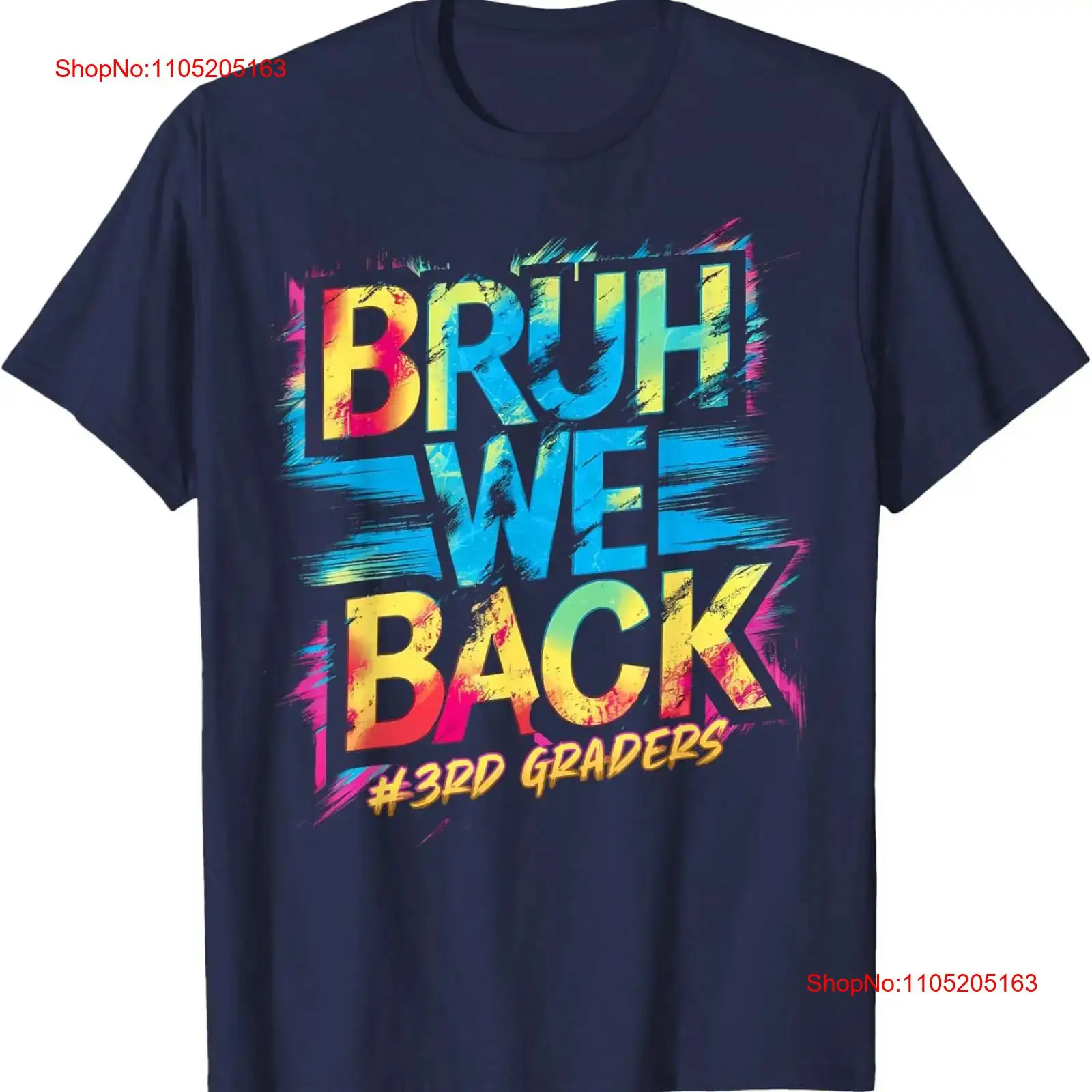 Bruh We Back 3rd Grade Teacher - Men Fashion Kids avis et prix