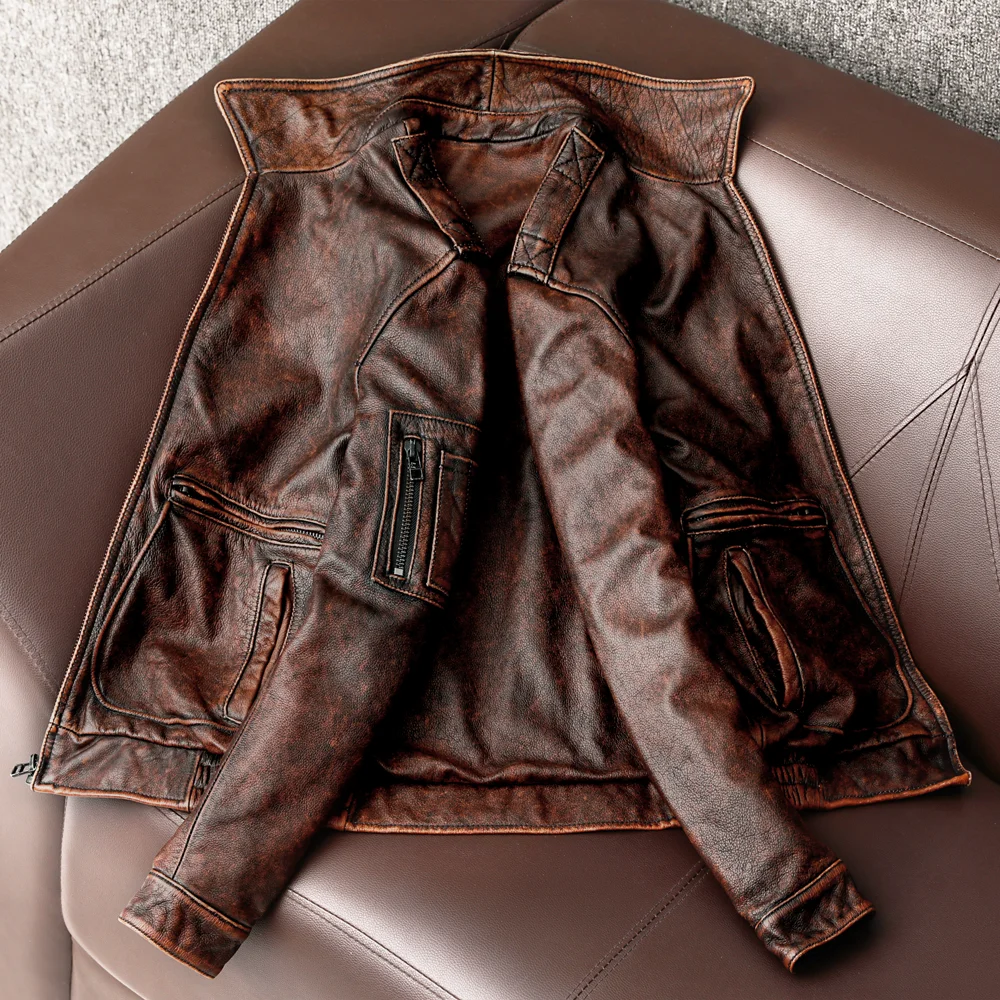 New Style Men Fashion Biker Ja - Bomber Jacket Men avis et prix