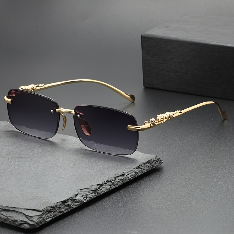Fashion Rimless Metal Sunglass - Men'S Fashion Glasses avis et prix