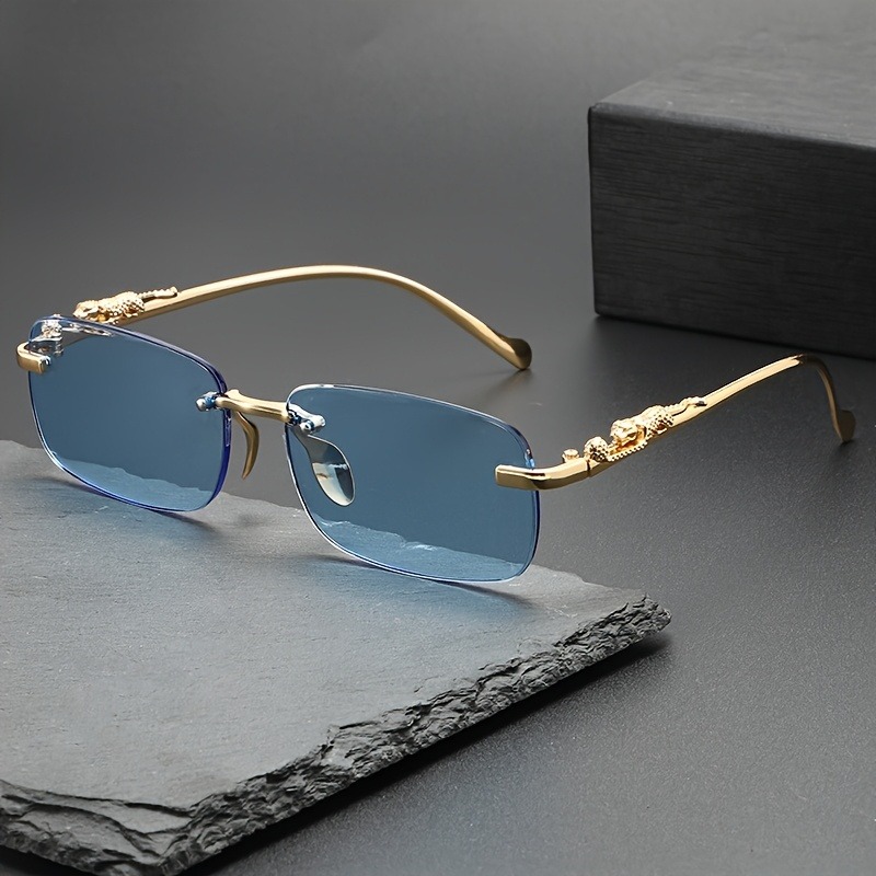 Fashion Rimless Metal Sunglass - Men'S Fashion Glasses avis et prix