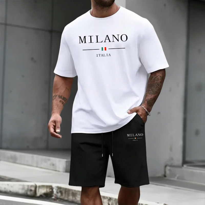 Men's Tracksuit Short Sleeve T - Men'S Fashion Course avis et prix