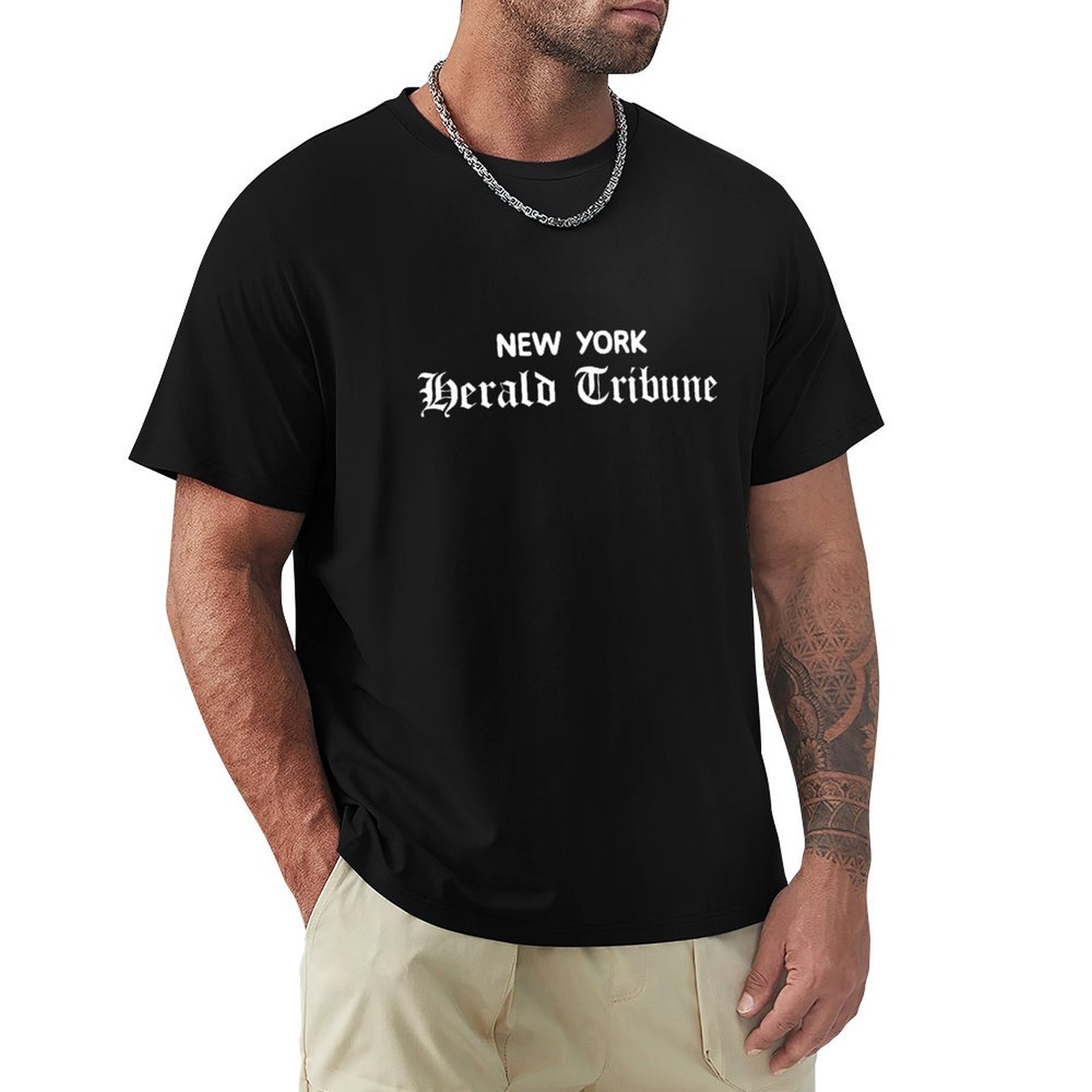 New York Herald Tribune Jean S - Jeans Shirt Fashion For Men avis et prix