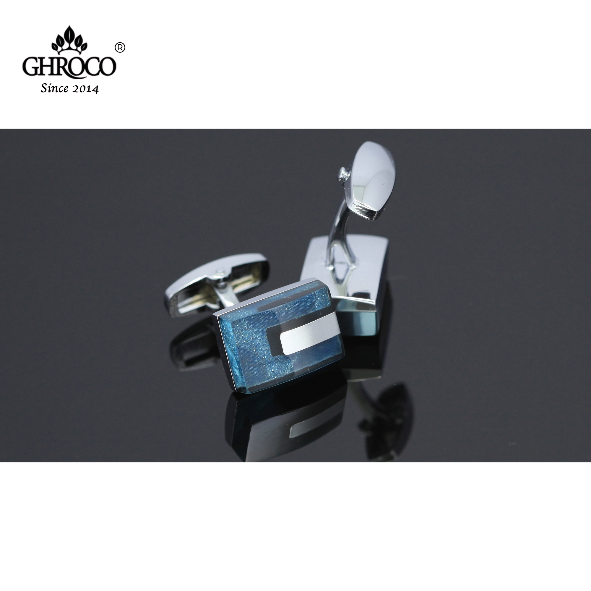 GHROCO Charming Square Shape B - Mens Fashion Dress Shirts avis et prix