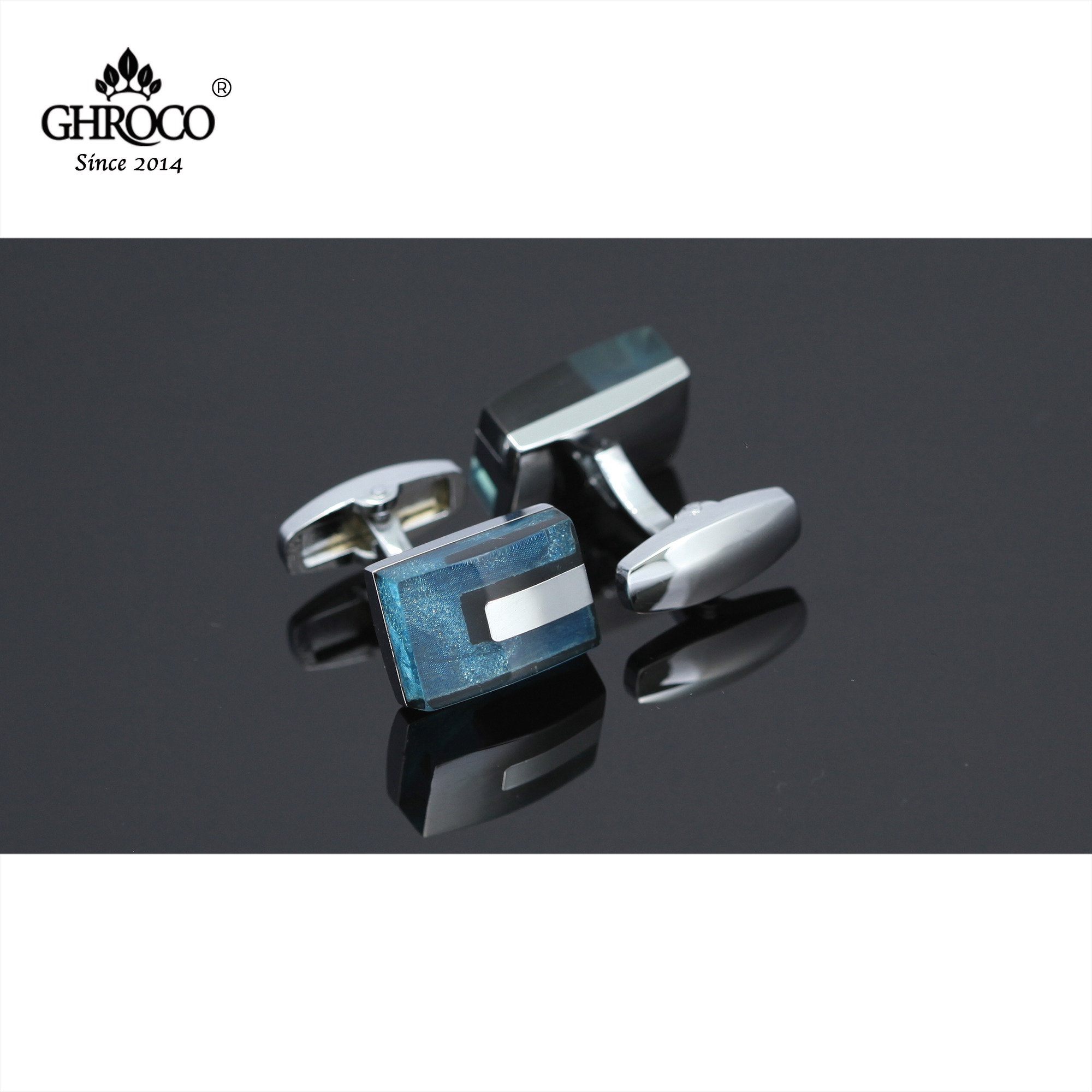GHROCO Charming Square Shape B - Mens Fashion Dress Shirts avis et prix