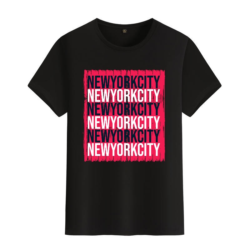 Men's Black Round-Neck Short-S - Men'S Fashion New York avis et prix