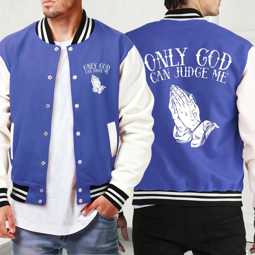 Only God Can Judge Me Printing - Mens Fashion Baseball Jersey avis et prix